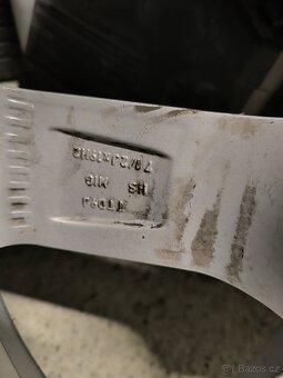 Alu kola Land Rover 5x108 r19 ,pneu zimní 6mm 255/55/19 - 6