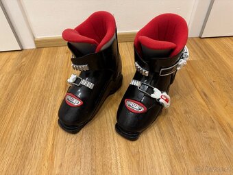 Dětské lyže Fischer 90 cm a lyžáky - 6