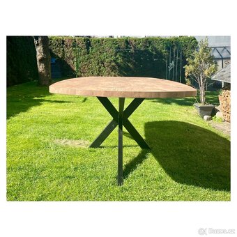 Jídelní stůl, kovové podnoží - Pavarotti 210 cm - 6