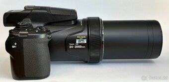 Nikon Coolpix P1000, zdroj, extra baterie, 100% stav, ZÁRUKA - 6