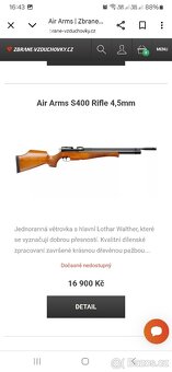 Pcp vzduchovka Air arms s 400f carabine - 6
