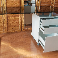 Skleněný psací stůl 130 × 62 × 75 cm - 6