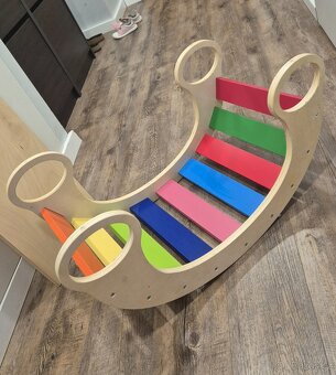 Montessori houpačka + prkno (skluzavka) - 6