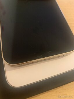 Apple iPhone 13 pro 128gb gold prasklinka - 6
