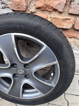 Alu na Renault Clio + stará zimní pneu 195/55 r16. - 6