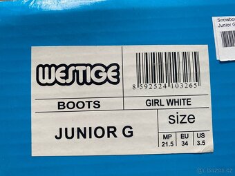 Dívčí snowboardové boty Westige 34 - 6