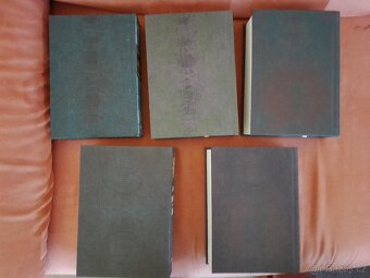 Píseň ledu a ohně I.-V. - plátěná vazba limitka 134 kusů - 6