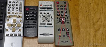 Ovladače SONY/ TECHNICS/ PANASONIC/ SHARP/ a další - 6