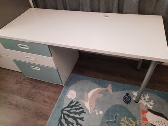 IKEA Stuva Postel s pracovním prostorem, stolem Patrovka - 6