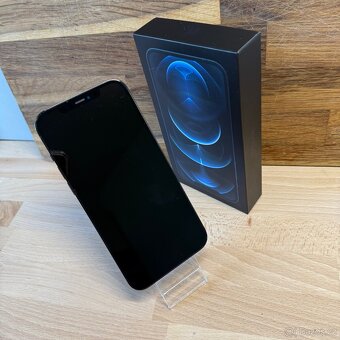 iPhone 12 Pro Max 128GB, 100% baterie, modrý (rok záruka) - 6