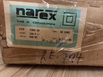 NOVÁ bruska NAREX EBO 10 – Československo - 6