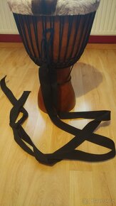 Profi djembe s límcem 60x34 + obal - 6