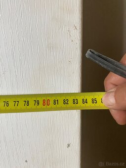 Interiérové dveře - bíle prosklené - 60 a 80 cm - 6