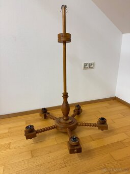 Dřevěný lustr - 6