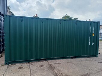 Lodní kontejner 20´ po první cestě, RAL 6005 - 6