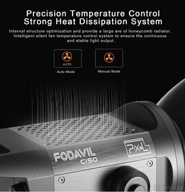 PIXEL FODAVILE C150 LED stáložárné studiové světlo - 6