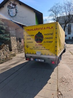 Přívěsný vozík dvouosý - 6