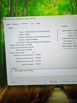 Velký herní notebook Acer Nitro - 6