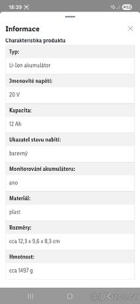 PARKSIDE PERFORMANCE® Smart akumulátor 12 Ah PAPP 2012 A1 - 6