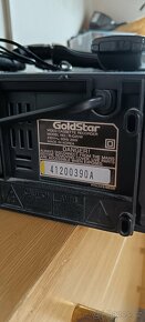 Videorekordér GoldStar plus originální kazety a převodník SC - 6