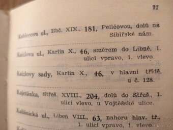 Úplný orientační rádce Velké Prahy 1932 - MHD - 6