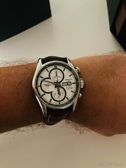 Certina DS1 hodinky, chronograf s krabicí a papíry - 6