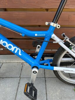 Woom 3 16" ultralehké dětské kolo - modré - 6