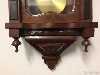 2x hodiny pendlovky z pozůstalosti - 6