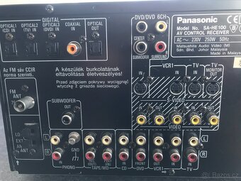 AV RECEIVER PANASONIC AV - HE100 - 6
