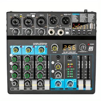 Profesionální audio mix Digitální FX 256-bit - 6
