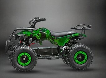 Dětská elektro čtyřkolka Sonic 1000w 48V zelený maskáč - 6