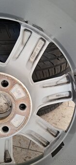 Alu kola na Audi 225/50/17 letní - 6