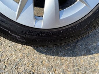 Alu kola Škoda Rotare 5x112 r17, pneu 205/55 r17 - 6