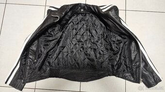 Kožená dámská moto motorkářská bunda E.M.Z., vel. M - NOVÁ - 6