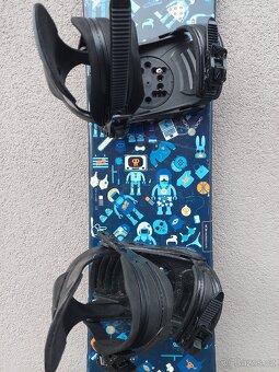 Snowboard SALOMON, 124 cm + boty - 6
