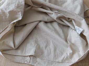 Dámské lněné šaty s bavlnou-Nové-vel.M - 6