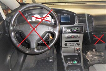 Opel Zafira A 2.2 DTI náhradní díly - 6