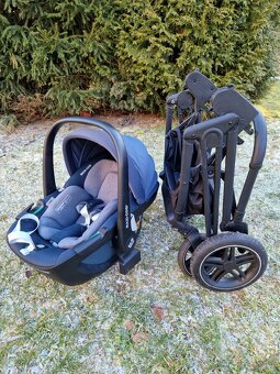 Maxi Cosi Pebble 360° + skládací podvozek Hauck Vision X - 6