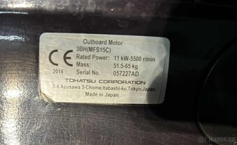 Prodám motorový člun - 6