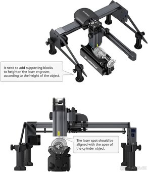 Rotační válec pro laserovou gravírku ATOMSTACK R3 Pro - 6