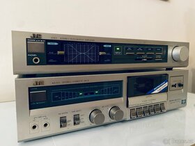 JVC r.1984. A K11 zesilovač & KD V11 cassette deck. - 6