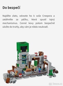 Lego Minecraft Creepův dúl - 6