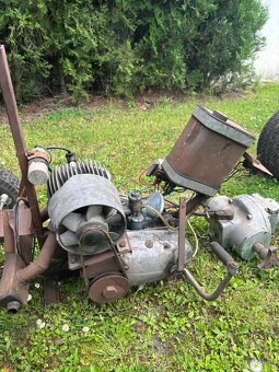 Motor ČZ 175/502 skůtr, převodovka, nápravy - 6