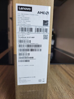 Lenovo ThinkBook 16 G7 ARP Arctic Grey NOVÝ - 6