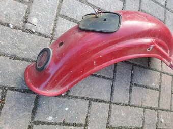 Jawa 250 350 velká kývačka, panelka zadní blatník - 6