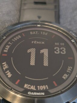 Garmin Fenix 7X PRO Sapphire Solar Gray DLC Titanium / Black - 6
