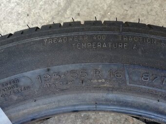 Použité letní pneumatiky Michelin 195/55 R16 87T - 6