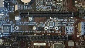 PC AM4 B350 D3H R3 2200G RAM 8GB PSU 250W M.2 NVME slot - 6