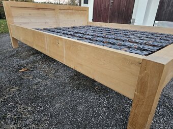 Masivní dubová postel 160x200 cm - 6