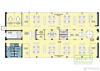 Pronájem kancelářského prostoru, 653 m2, Plzeňská, Praha 5 - 6